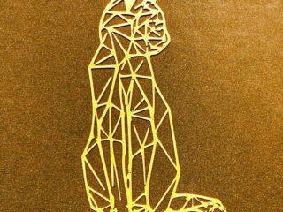 Make_a_Shape_Wall_Sculpture_Filamento_PLA_Giallo